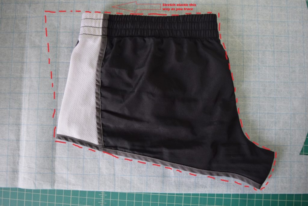 trace shorts front