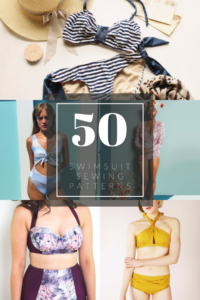 50 swimsuit patterns pinterest graphic