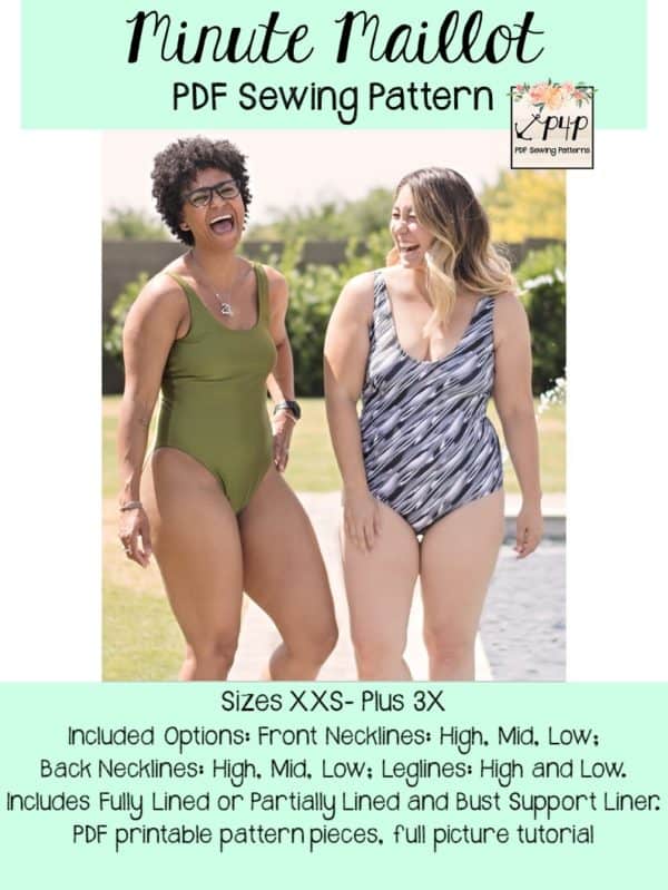 minute maillot swimsuit pattern