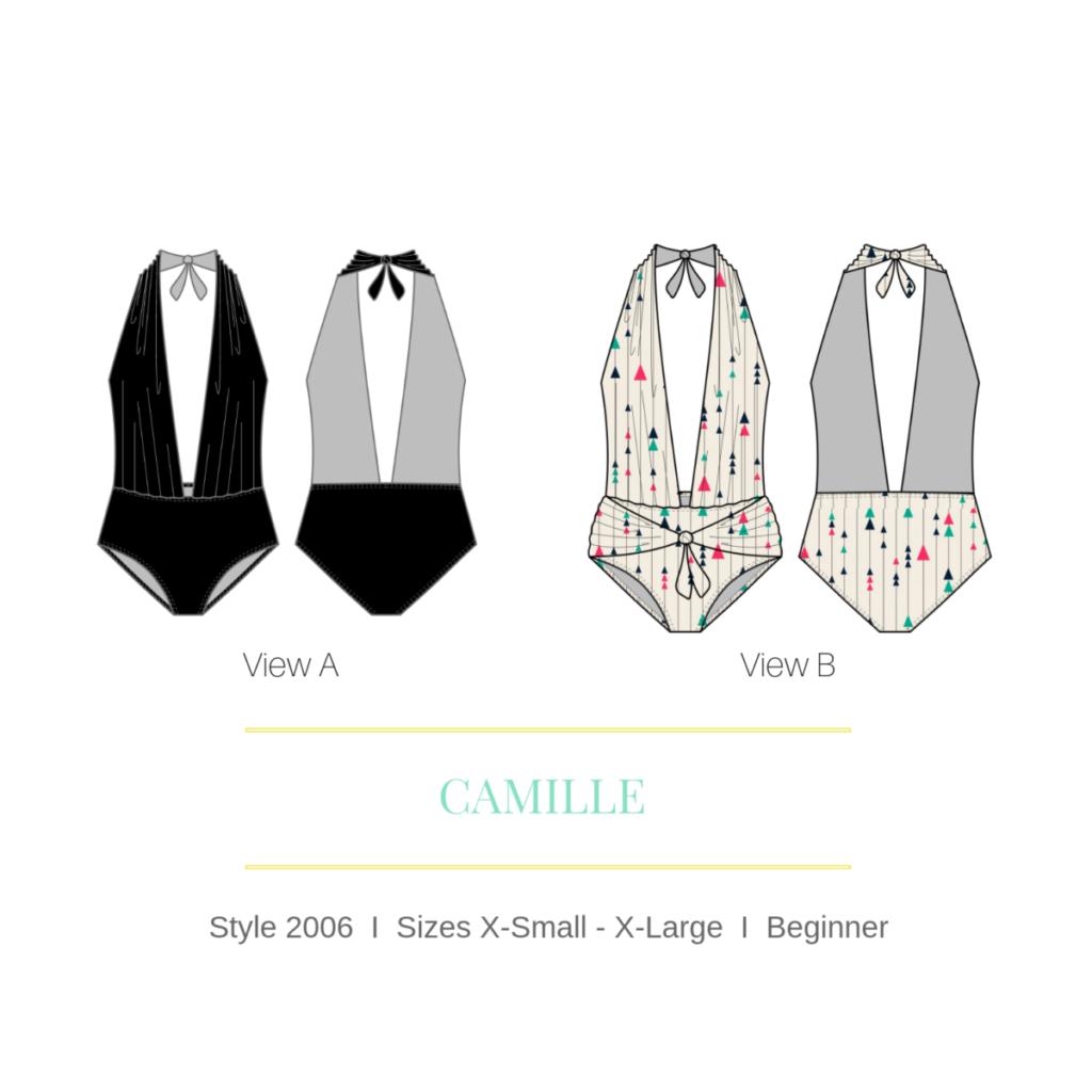 camille swimsuit pattern