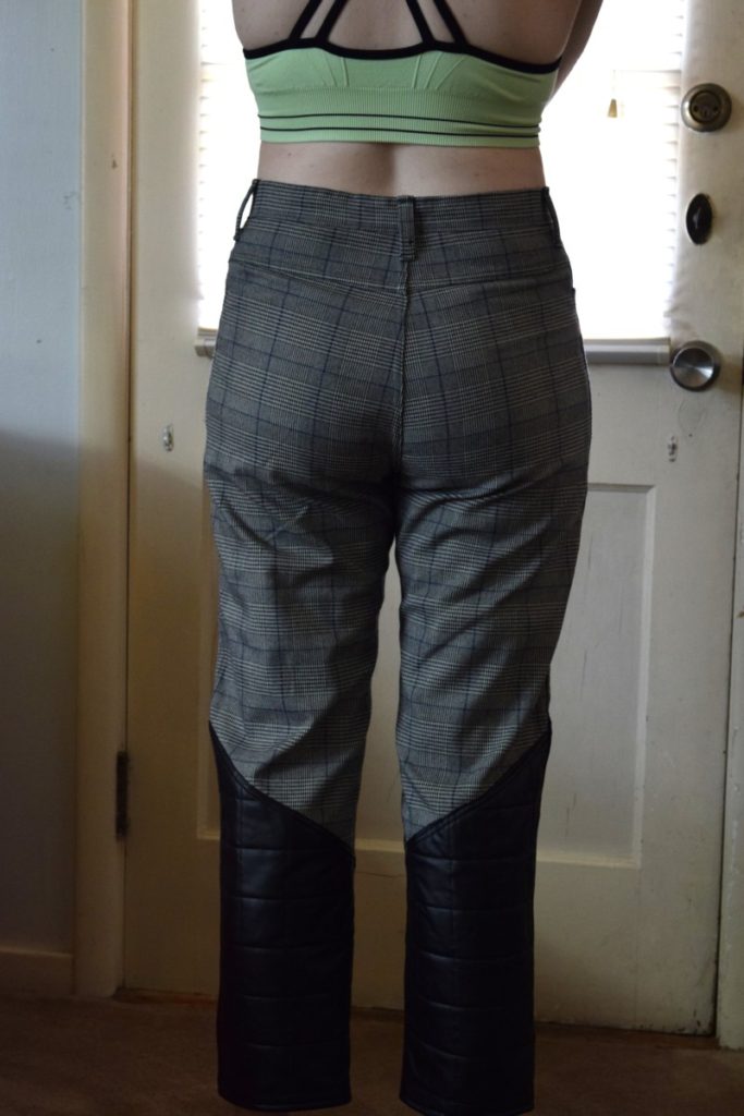 muslin 2 pants fitting back view
