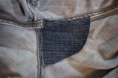 How to patch the crotch of jeans: reinforce them before they wear out ...