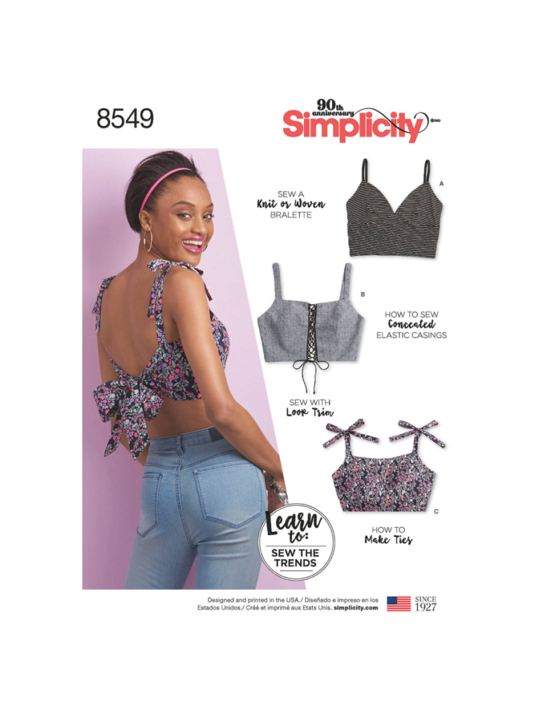Simplicity 8549 sewing pattern