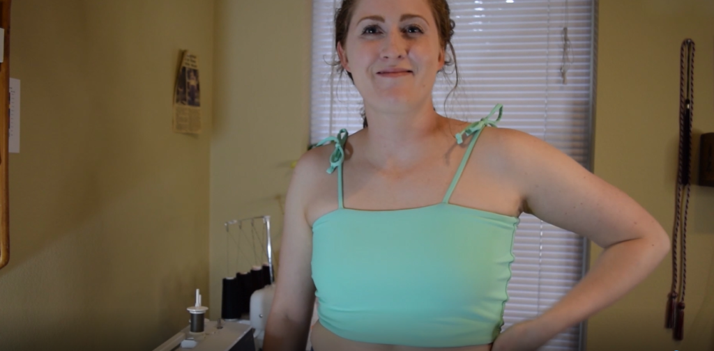 DIY Bandeau: How to Draft and Sew a Simple Bandeau Top - Adopt Your Clothes