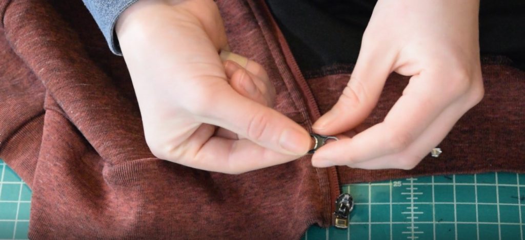 How to Repair Broken Zipper Slider on Jacket DIY Easy Way to Fix Broken Zipper  Bottom Stop Tutorial 