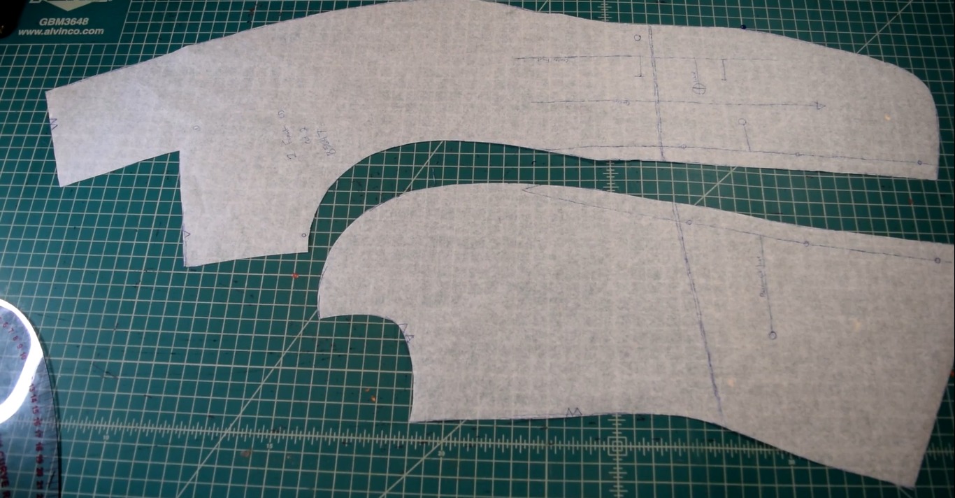 How to Change a Waist Dart to a Princess Seam on a Bodice Pattern ...