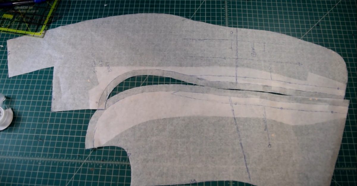 How to Change a Waist Dart to a Princess Seam on a Bodice Pattern ...